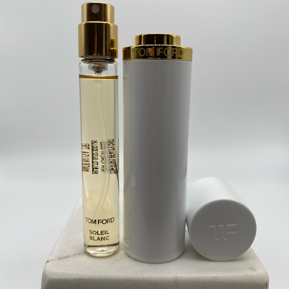 Tom Ford Soleil Blanc 10ml in Atomizer Case